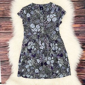 Like New GapKids Purple/Blue Floral Dress